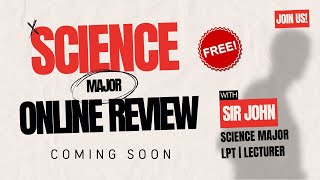 SCIENCE MAJOR REVIEW for September 2024 LET  New Curriculum [upl. by Caria]