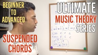 Music Theory Guitar Chord Theory Lessons  Suspended Chords [upl. by Nahtnahoj]