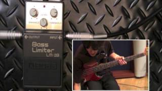 【試奏動画】BOSS LM2B BASS Limiter 【BOSS COMPACT PEDAL 100th ANNIVERSARY】 [upl. by Orvah595]