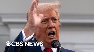 Trump takes questions from reporters at New Jersey golf club [upl. by Kathy]