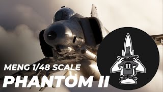 F4E Phantom II DCS Meng 148 Scale Part Three [upl. by Lorant]