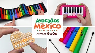 Avocados From Mexico commercial jingle on cool instruments [upl. by Hurd514]