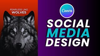 Design Simple Poster using CANVA  Canva Tutorial  Canva for Beginners  CANVA Pro Free [upl. by Enitsirhc450]