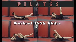 Pilates Workout  100 Abdos [upl. by Tiphanie28]