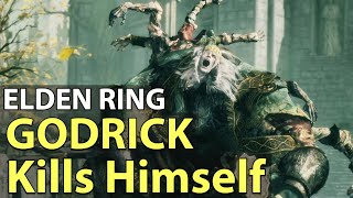 EASY Way to Beat GODRICK The Grafted Elden Ring How to Beat Guide Godric the Golden [upl. by Vanna]