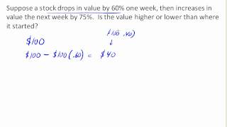 Combining percents [upl. by Walt391]