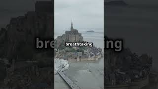 CRAZY TIDES Mont SaintMichel Witnessing the Powerful Tides of Frances Iconic Island [upl. by Ahsaeyt]