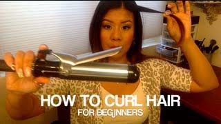 How to Curl Hair for beginners [upl. by Dnomse262]