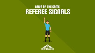 Referee Signals 2022 Edition [upl. by Bartholomew]