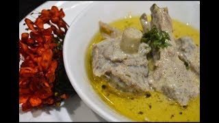 Kashmiri wazwan style mutton yakhni recipehow to cook curd mutton at homeby kashmiri food channel [upl. by Martelli552]