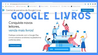 Como publicar um livro no Google Play  Publique um ebook no Google Livros [upl. by Ahsilat]