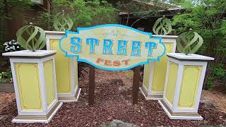 Silver Dollar City Street Fest Full Walk Around 42822 Store Tours Food Demonstrations Rides POV [upl. by Purse]