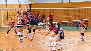 Pallavolo U18F ecc  Diavoli Rosa vs GS Cagliero [upl. by Emmerich509]