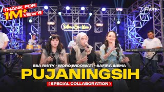 Safira Inema Esa Risty amp Woro Widowati  Pujaningsih I Kolaborasi Spesial Official Music Live [upl. by Sheaff]