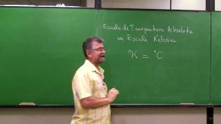 Termologia  Parte 3  Escala Kelvin  Vídeo Aulas de Física Online Grátis [upl. by Lenrow303]