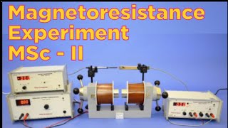 Magnetoresistance Experiment [upl. by Shyamal]