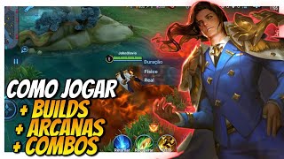 COMO JOGAR COM ZHOU YU  HONOR OF KINGS [upl. by Archangel]