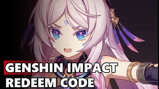 NEW Redeem Code ALERT for Genshin Impact [upl. by Soloma663]