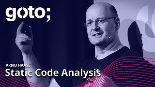 Static Code Analysis  A Behindthescenes Look • Arno Haase • GOTO 2022 [upl. by Omissam339]