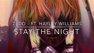 洋楽 Zedd Stay The Night ft Hayley Williams 和訳 《Cover》 [upl. by Strain819]