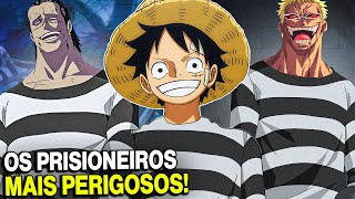 10 Prisioneiros MAIS PERIGOSOS de Impel Down em One Piece [upl. by Yttiy]