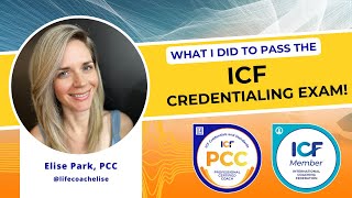 What I Did To Pass The NEW ICF Credentialing Exam  PCC [upl. by Namor]