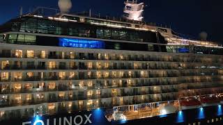 Celebrity Cruises at Barcelona Spain morning [upl. by Wong785]