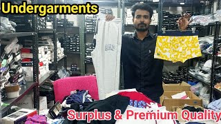 Premium Quality Undergarments l Cheapest Export Surplus l Best Quality Undergarments retail in Delhi [upl. by Jasmin]