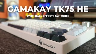 The GamaKay TK75HE Keyboard Hype or Hidden Gem [upl. by Lashar371]