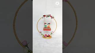 Beautiful Showpiece Making At Home  shorts youtubeshorts viral [upl. by Ahsekan947]