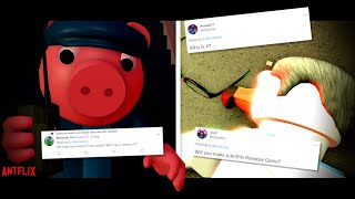 Antflix Piggy Series Most Asked Questions ANSWERED Roblox Animation [upl. by Calypso193]