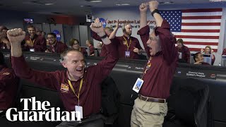 Joy as Nasa probe touches down on Mars [upl. by Langley]