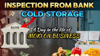 Bank Inspection on Cold Storage Stocks Business Talk about Storing Commodities in Cold Storage [upl. by Lavina]