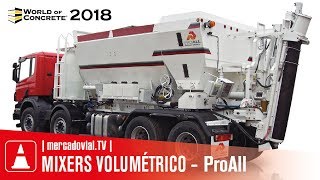 Mixer volumétrico automatizado ProAll en sus 50 años [upl. by Anyar]