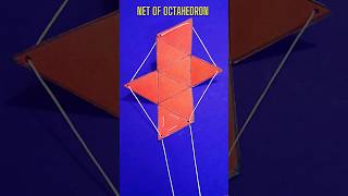 Net of an Octahedron  Pull Up Nets  Math maths [upl. by Llehsal]