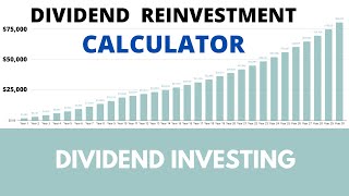 Dividend Reinvestment Calculator [upl. by Sirref318]