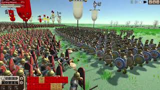 Strategos Custom Battle Rome vs Carthage [upl. by Saundra270]