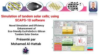 Partie 4  Paramètres photovoltaïques de la cellule solaire multijonctions cellule solaire tandem [upl. by Eigger]