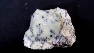 Dendritic Opal Natural Rough 180 GrTURKEYMineralampStone [upl. by Aicilic]