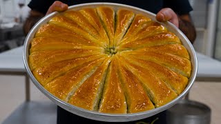 Legendary Antep Baklava is Made Like This  Sec Baklava Antep Desserts [upl. by Dauf]