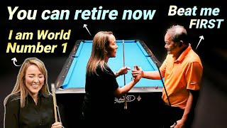 World No 1 PLAYER Thinks SHE CAN SURPASS the 64Year Old Efren Reyes [upl. by Bald]