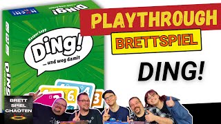 DING  und weg damit  Regeln amp Playthrough  Brettspielchaoten Brettspiele [upl. by Abell924]