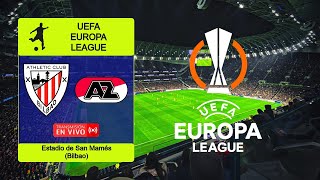 ATHLETIC BILBAO 20 AZ ALKMAAR en vivo  UEFA Europa League  Fase de liga  Jornada 2 [upl. by Noreik]