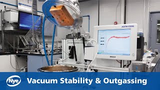 Advanced Testing Vacuum Stability and Outgassing Test by Nye Lubricants [upl. by Annoiek14]