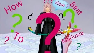 How To Beat Marluxia Absent Silhouette  Kingdom Hearts 25 [upl. by Buddie245]