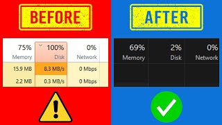 Optimize 100 Disk Usage Fixing High Disk Usage on Windows 11 [upl. by Jolee927]