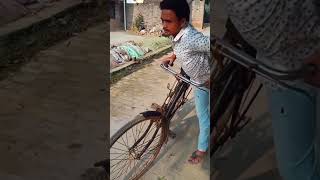 Lamborghini cycle 🤣😂 funny  short video [upl. by Aillil]