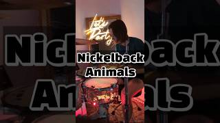 Nickelback  Animals  Drum Cover [upl. by Arnon]