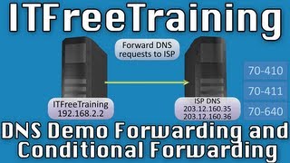 Configuring DNS Forwarding Conditional Forwarding [upl. by Karolina620]