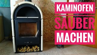 Kaminofen reinigen sauber machen [upl. by Casimire]